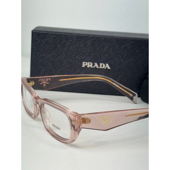 NEW Prada PR B05V Eyeglasses Frames in Transparent Pink main image 4